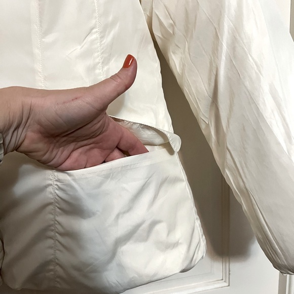 Super unique and beautiful Italian reversible down jacket - Picture 10 of 14